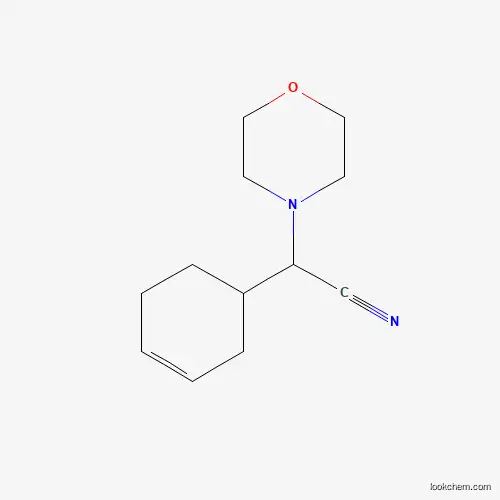 Molecular Structure of 253786-57-1 (2-Cyclohex-3-enyl-2-morpholinoacetonitrile)