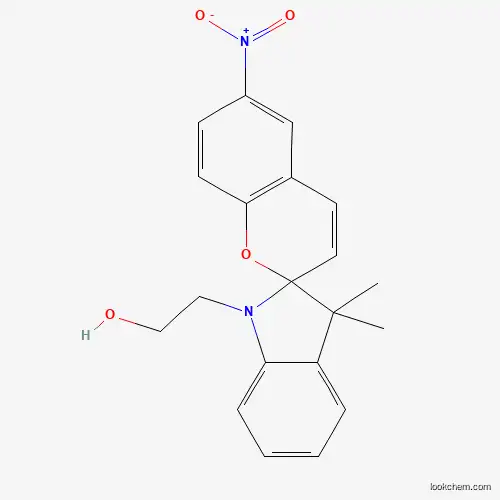 Molecular Structure of 5475-99-0 (2-(3',3'-Dimethyl-6-nitrospiro[chromene-2,2'-indolin]-1'-yl)ethanol)