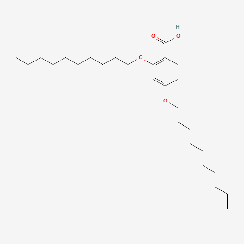 Molecular Structure of 156447-87-9 (2,4-DI(Decyloxy)benzoic acid)