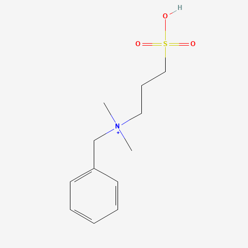 Molecular Structure of 1903754-18-6 (Benzyldimethyl(3-sulfopropyl)azanium)