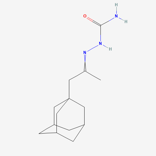 Molecular Structure of 19835-40-6 (2-(1-Methyl-2-tricyclo[3.3.1.13,7]dec-1-ylethylidene)hydrazinecarboxamide)