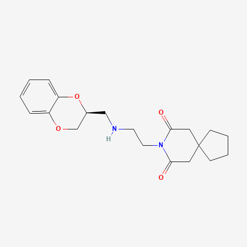 Molecular Structure of 132746-01-1 (Binospirone, (S)-)