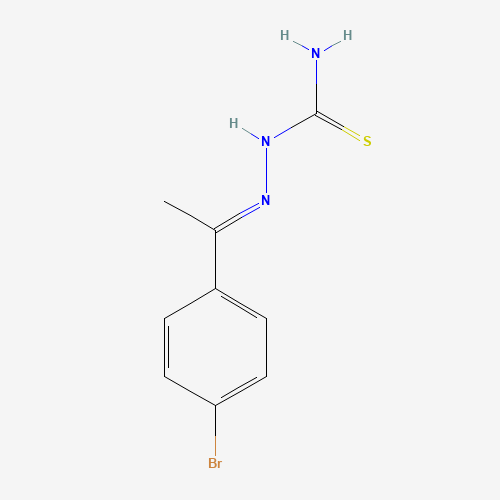 Molecular Structure of 1850378-94-7 ((2E)-2-[1-(4-bromophenyl)ethylidene]hydrazinecarbothioamide)