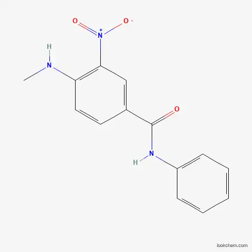 Molecular Structure of 25917-97-9 (4-(methylamino)-3-nitro-N-phenylbenzamide)