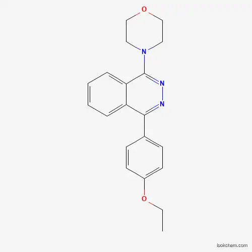 Molecular Structure of 692273-30-6 (4-[4-(4-Ethoxyphenyl)phthalazin-1-yl]morpholine)