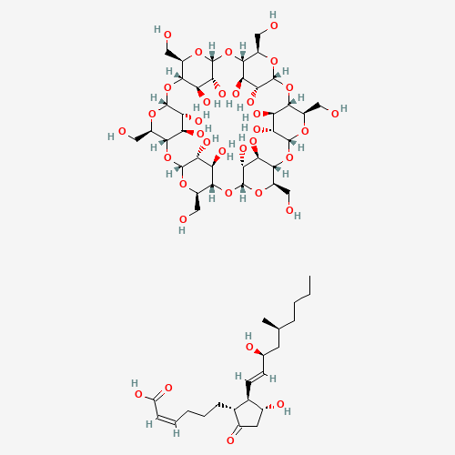 Molecular Structure of 100459-01-6 (Limaprost alfadex)