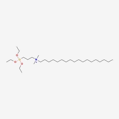 Molecular Structure of 102630-46-6 (Octadecyldimethyl(3-triethoxysilylpropyl)ammonium)