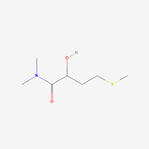 Molecular Structure of 1026337-14-3 (2-Hydroxy-N,N-dimethyl-4-methylsulfanylbutanamide)