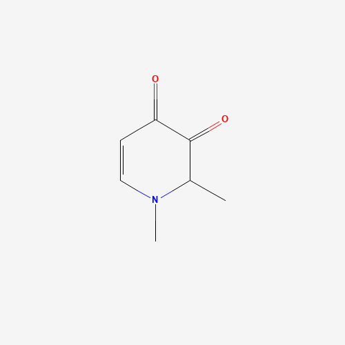 Molecular Structure of 1026449-27-3 (1,2-Dimethyl-1,2-dihydro-3,4-pyridinedione)