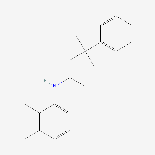 Molecular Structure of 1157129-56-0 (N-(2,3-Dimethylphenyl)-alpha,gamma,gamma-trimethylbenzenepropanamine)