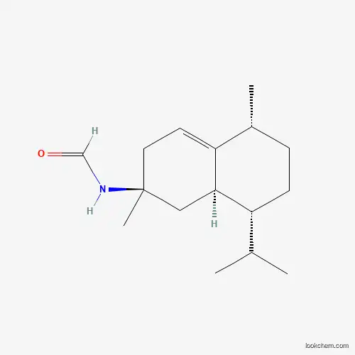 Molecular Structure of 146307-02-0 (rel-N-[(2R,5S,8S,8aS)-1,2,3,5,6,7,8,8a-Octahydro-2,5-dimethyl-8-(1-methylethyl)-2-naphthalenyl]formamide)