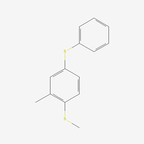 Molecular Structure of 156631-24-2 (2-Methyl-1-(methylthio)-4-(phenylthio)benzene)