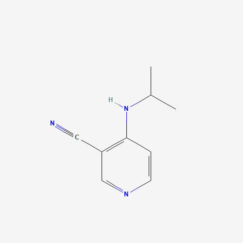 Molecular Structure of 160017-14-1 (4-[(1-Methylethyl)amino]-3-pyridinecarbonitrile)
