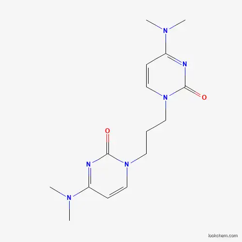 Molecular Structure of 160816-49-9 (1,1'-(1,3-Propanediyl)bis[4-(dimethylamino)-2(1H)-pyrimidinone])