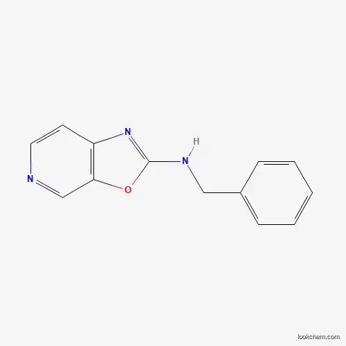 Molecular Structure of 169205-94-1 (N-Benzyloxazolo[5,4-c]pyridin-2-amine)