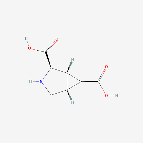 Molecular Structure of 169870-92-2 (3-Azabicyclo[3.1.0]hexane-2,6-dicarboxylic acid, [1S-(1alpha,2alpha,5alpha,6alpha)]-)