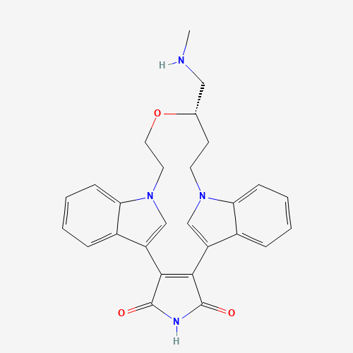 Molecular Structure of 191848-32-5 (N-Desmethyl ruboxistaurin)