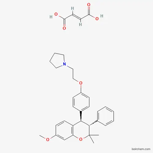 Molecular Structure of 199583-01-2 (Levormeloxifene fumarate)
