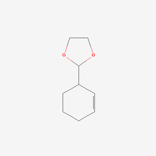 Molecular Structure of 1185739-53-0 (2-(2-Cyclohexen-1-yl)-1,3-dioxolane)