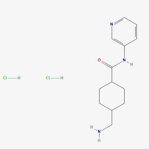 Molecular Structure of 123129-95-3 ((trans)-4-Aminomethylcyclohexanecarboxylic acid pyridin-3-ylamide,dihydrochloride)