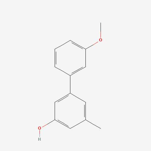 Molecular Structure of 1261888-29-2 (5-(3-Methoxyphenyl)-3-methylphenol)