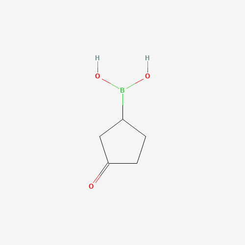 Molecular Structure of 1290145-70-8 ((3-Oxocyclopentyl)boronic acid)