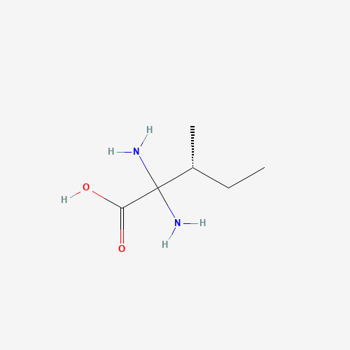 Molecular Structure of 1314999-02-4 (L-Isoleucine, 2-amino-)