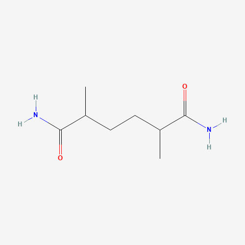 Molecular Structure of 13599-47-8 (2,5-Dimethylhexanediamide)