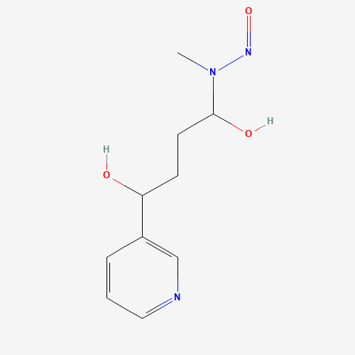 Molecular Structure of 136004-01-8 (1-(Methylnitrosoamino)-4-(3-pyridinyl)-1,4-butanediol)