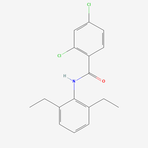 Molecular Structure of 99821-68-8 (2,4-Dichloro-2',6'-diethylbenzanilide)
