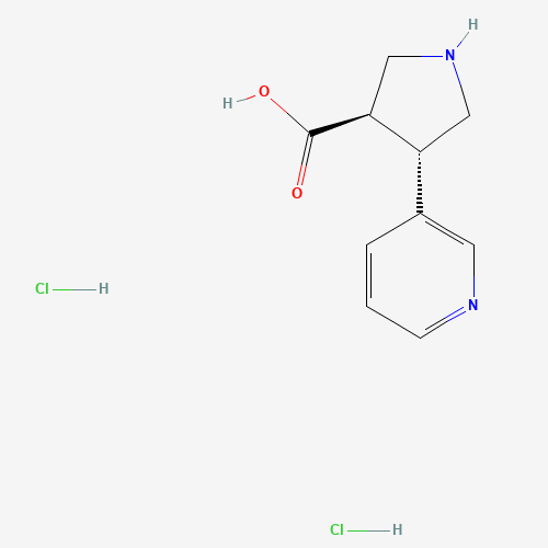 (TRANS)-4-(3-PYRIDINYL)-PYRROLIDINE-3-CARBOXYLIC ACID-2HCL