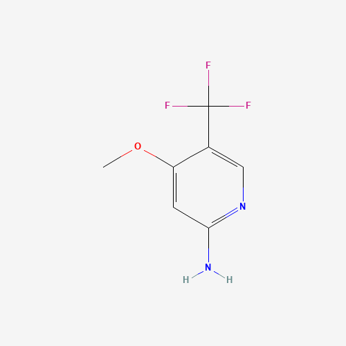 4-Methoxy-5-trifluoromethyl-pyridin-2-ylamine(1227571-99-4)