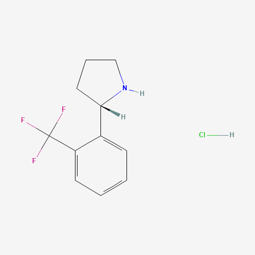 (S)-2-(2-(trifluoromethyl)phenyl)pyrrolidine hydrochloride manufacture