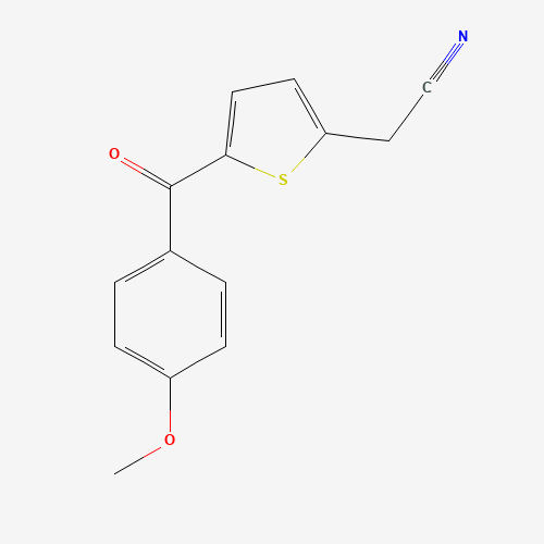 2-[5-(4-METHOXYBENZOYL)-2-THIENYL]ACETONITRILE