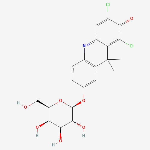 DDAO galactoside [9H-(1,3-Dichloro-9, 9-diMethylacridin-2-one-7-yl) β-D-galactopyranoside]