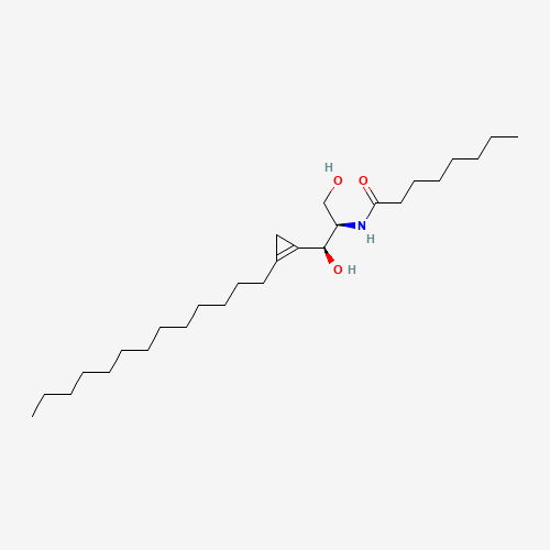 N-[(1R,2S)-2-hydroxy-1-hydroxyMethyl-2-(2-tridecyl-1-cyclopropenyl)ethyl]octanaMide(649767-83-9)