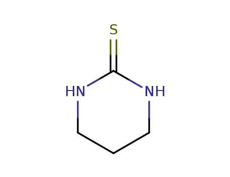 Molecular Structure of 2055-46-1 (3,4,5,6-TETRAHYDRO-2-PYRIMIDINETHIOL)