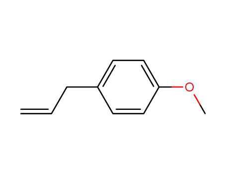 Molecular Structure of 140-67-0 (1 -Methoxy-4-(2-propenyl) benzene)