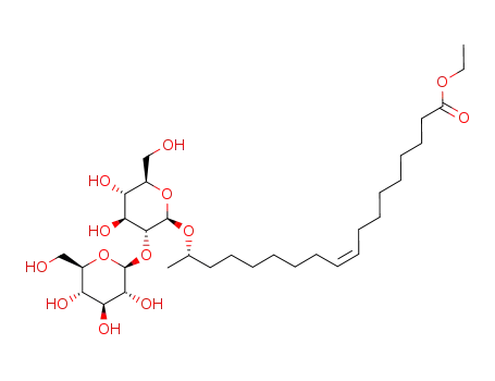 ethyl 17-L-[(2'-O-β-D-glucopyranosyl-β-D-glucopyranosyl)oxy]-cis-9-octadecenoate