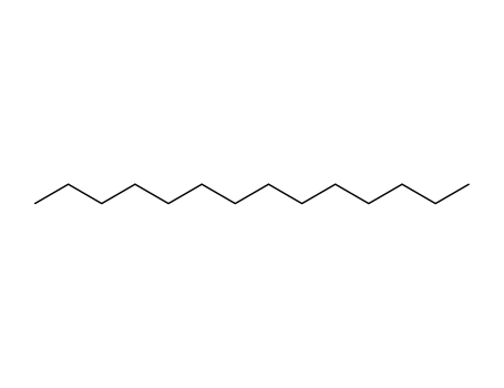 Molecular Structure of 629-59-4 (n-Tetradecane)