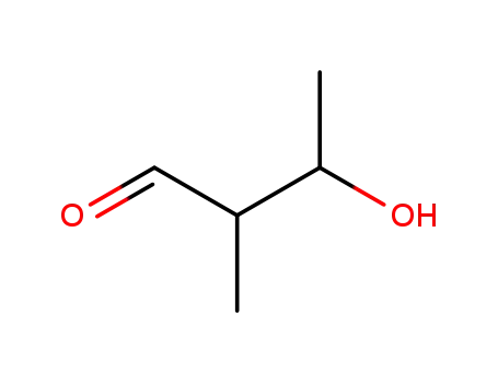 Molecular Structure of 99506-67-9 (Butanal, 3-hydroxy-2-methyl-)
