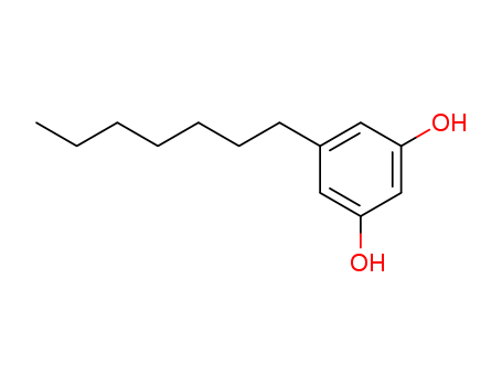 500-67-4,5-Heptylresorcinol,Resorcinol,5-heptyl- (7CI,8CI);Spherophorol (6CI);5-Heptylresorcinol;Sphaeropherol;
