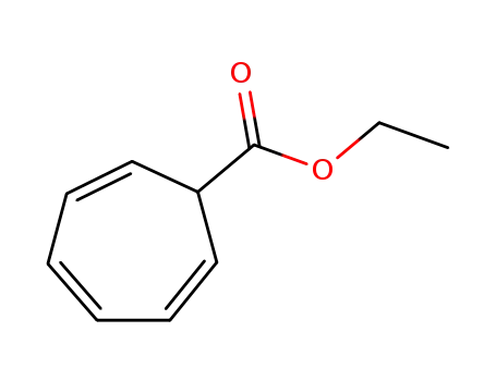 Molecular Structure of 27332-37-2 (2,4,6-Cycloheptatriene-1-carboxylic acid, ethyl ester)