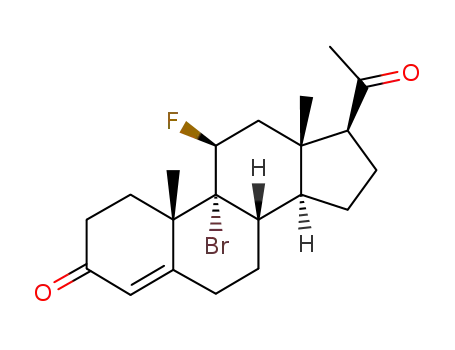 9α-bromo-11β-fluoropregn-4-ene-3,20-dione