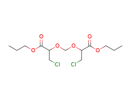 3-Chloro-2-(2-chloro-1-propoxycarbonyl-ethoxymethoxy)-propionic acid propyl ester