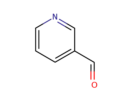 Molecular Structure of 500-22-1 (3-Pyridinecarboxaldehyde)