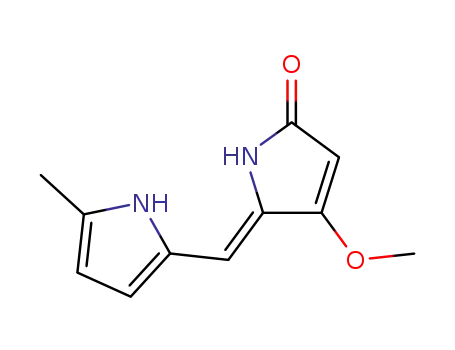 4-methoxy-5-(5-methyl-1H-pyrrol-2-ylmethylidene)-1,5-dihydropyrrol-2-one