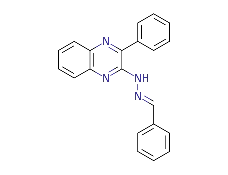 (E)-2-(2-(2-benzylidene)hydrazinyl)-3-phenylquinoxaline