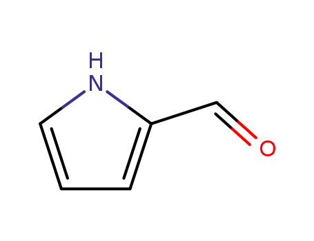 Molecular Structure of 1003-29-8 (Pyrrole-2-carboxaldehyde)