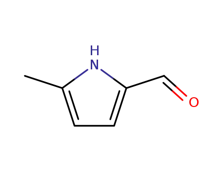 Molecular Structure of 1192-79-6 (5-METHYL-1H-PYRROLE-2-CARBALDEHYDE)